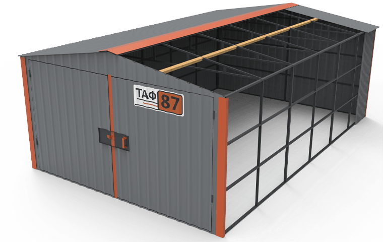 гараж з профлиста