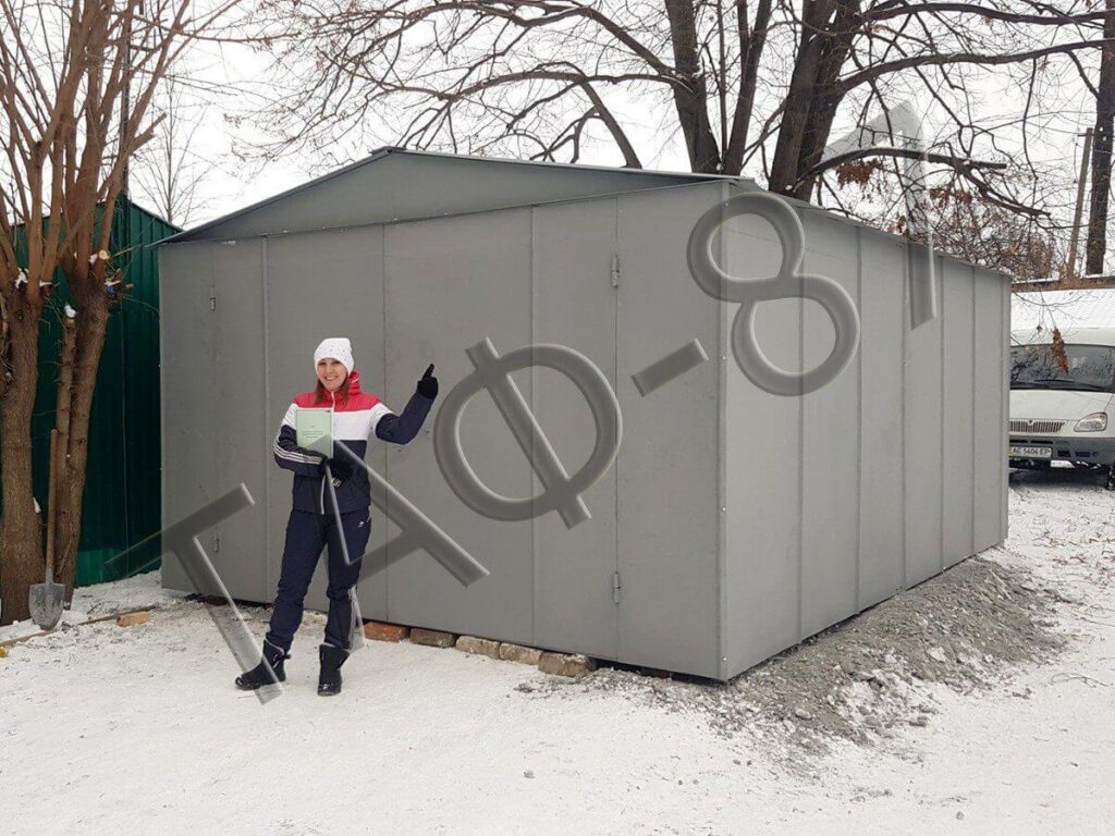 Гараж металевий