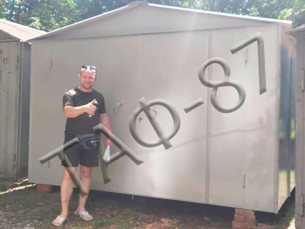 Гараж металевий