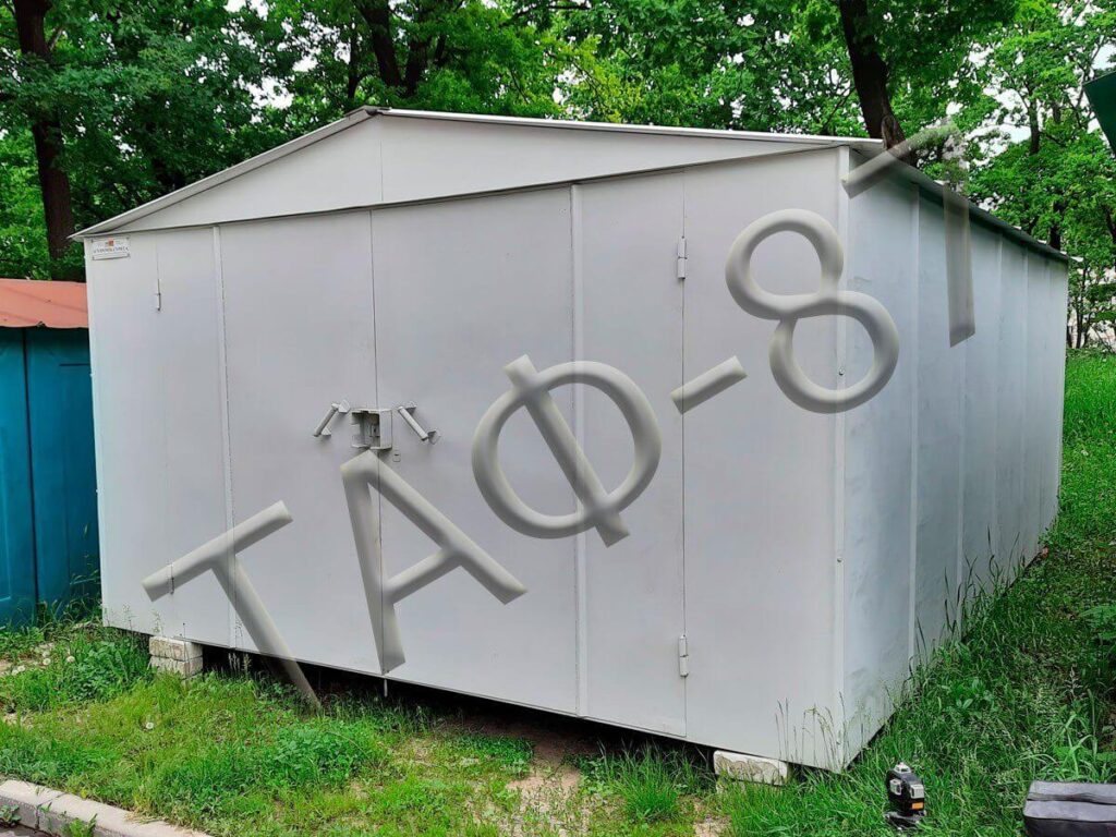 Металевий гараж зі сталі