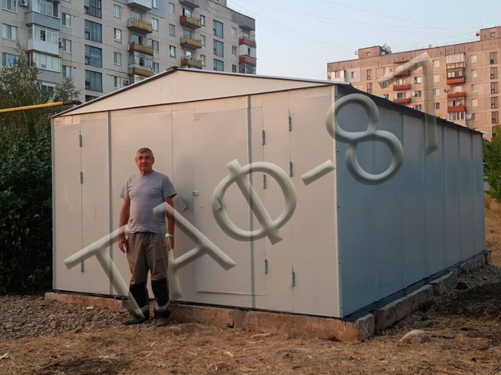 Гараж металевий