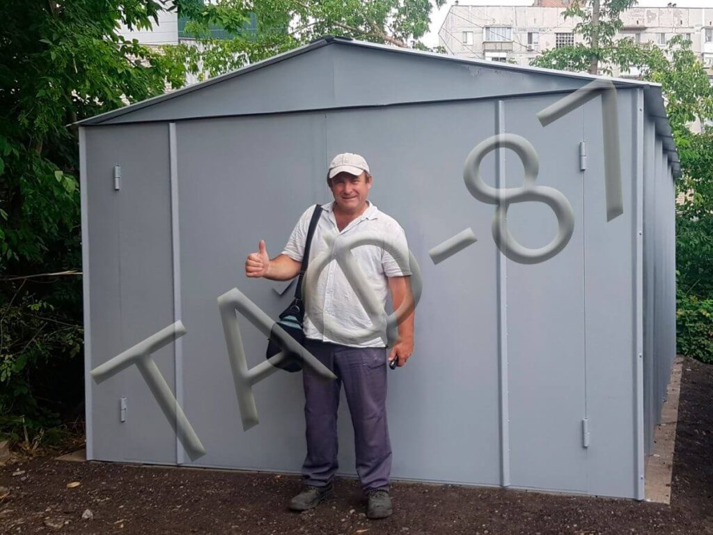 Гараж металевий ТАФ-87